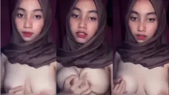 Hijab Cantik Toket Idaman Pap TT Video by HQporner