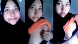 ABG Hijab Pamer Toket Gede Video by PornOne