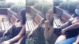 Remas Toket dan Memek di Taman Video by YouPorn