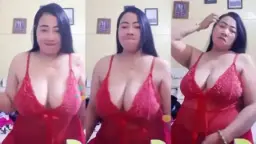Mami Vindi HOT Live Lingerie Merah Video by YourPorn