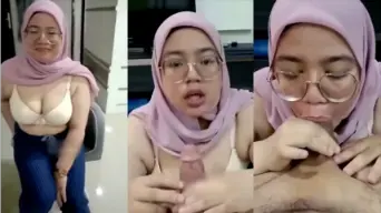 Cewe Hijab Isep Batang Om-om Viral Video by PornTrex Cewe Hijab Isep Batang Om-om Viral Video by PornTrex
