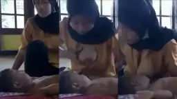 Hijab Cantik NyusuinDaun Masih Mudanya Video by Beeg
