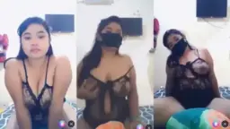 Tinna Lingerie Hitam Video by HQporner