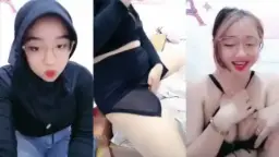 Hijab Hitam Live Pamer Tubuh Mulus Video by YourPorn